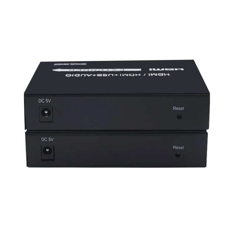 HD 1080P HDMI в волоконный конвертер удлинитель с 2 KVM USB2.0 сигнал через SC порт