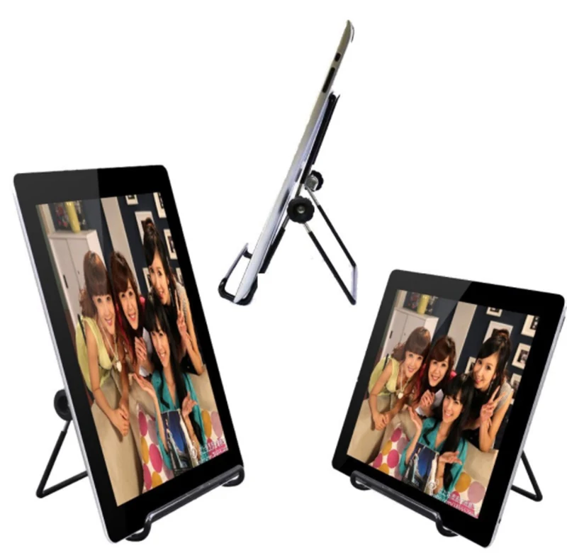 Универсальная металлическая подставка для планшета ULIFART черная настольная Легко