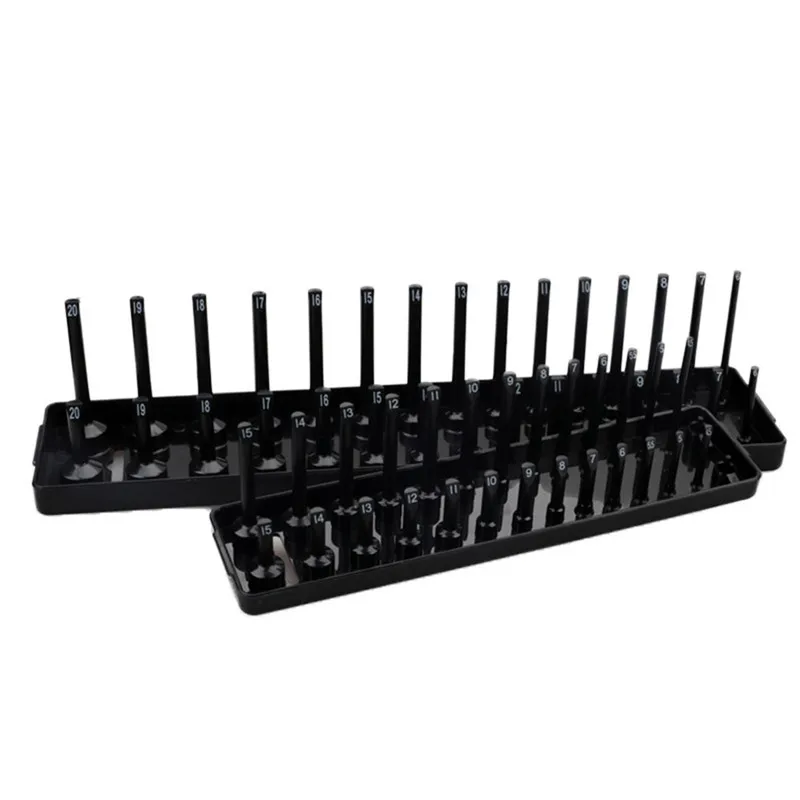 3 шт. черная Метрическая розетка Органайзер лоток набор держатель привода для