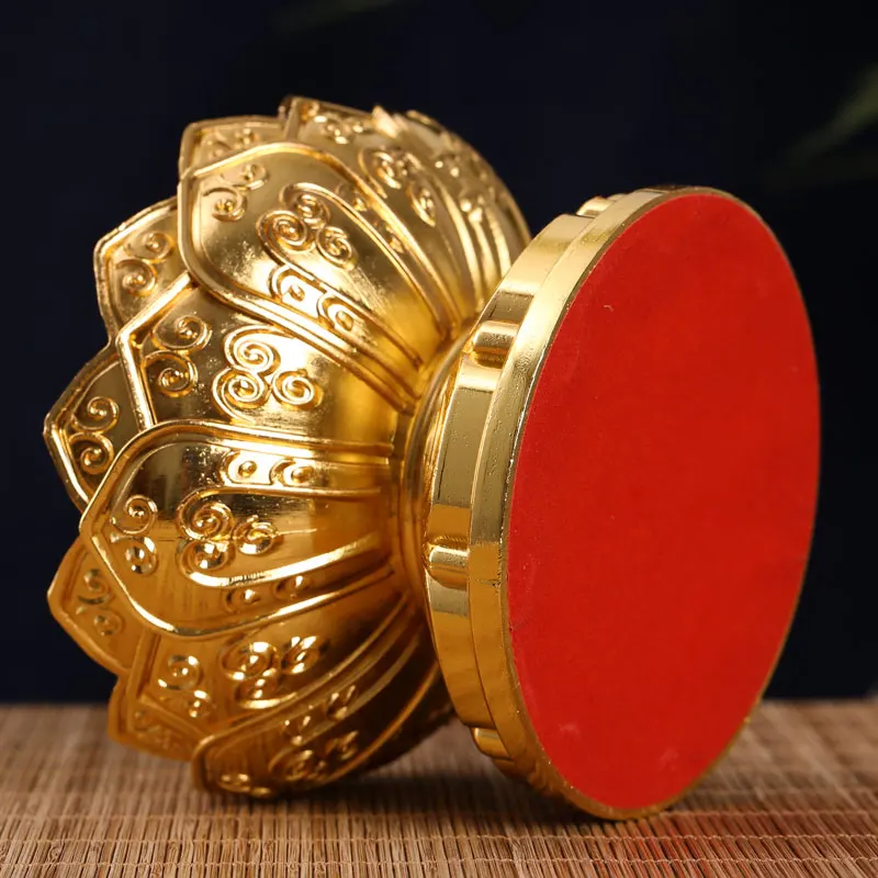 Буддийские принадлежности сплав металл лотос Золотая подставка изысканный