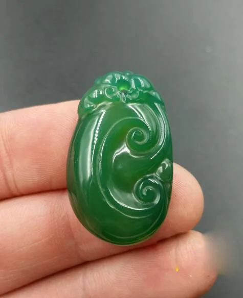 Fine Jewelry Fashion Carnelian Carved 5 color ruyi Necklace Lucky Blessing Pendant Lovers Gifts | Украшения и аксессуары