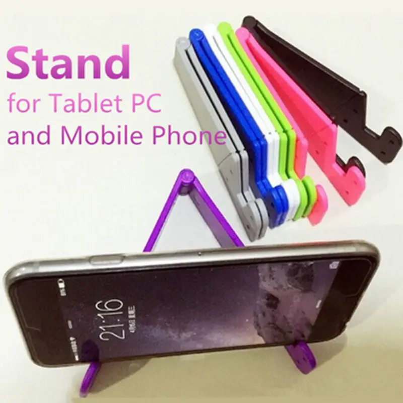 V образная универсальная Складная подставка для мобильного телефона держатель