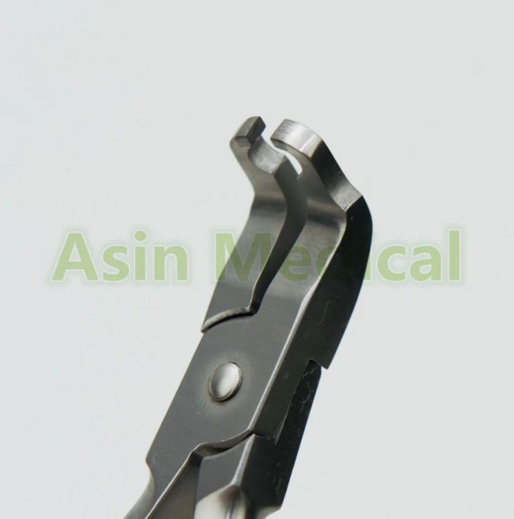 

1PC Dental Bracket Remover Pliers curved End 45 degree Dental orthodontics Pliers DEASIN