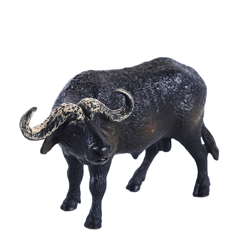 Экшн африканская модель Буффало зоопарк пластиковая твердая корова