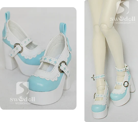 1/4 1/3 весы BJD высокий каблук ботинки для Аксессуары кукол SD. Не включает в себя