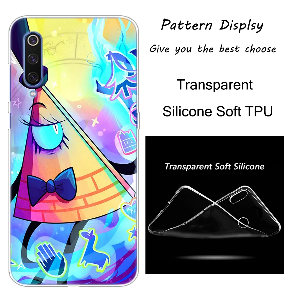 008 Горячая Гравити Фолз аниме силиконовый чехол для Xiaomi Pocophone F1 9T 9 9SE 8 A2 Lite A1 A2 Mix3 Redmi K20 7A Note 4 4X5 6 7 Pro S2 - Цвет: 008