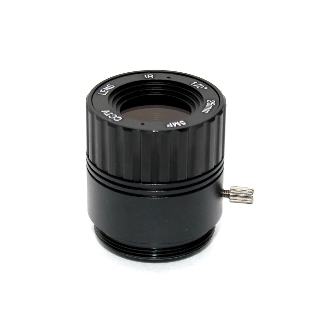 5MP HD 25 мм объектив Ручной 1/2 Iris CS крепление CCTV камера объектив для HD камеры ip камера