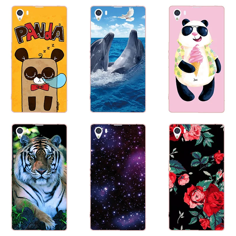 hard Plastic phone case cover For Sony Xperia Z1 L39H C6903 C6943 C6902 LT39 C6906 shell Painted Flower |