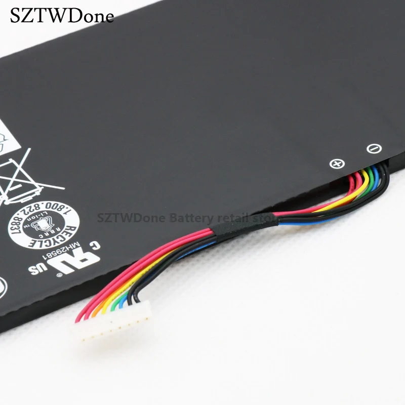 SZTWDone ноутбук батарея AC14B18J для ACER Aspire CB3 111 C670 ES1 571 34R6 512 C323 MS2394 E3 112 C2RQ 11 4 V 3220 мА ч|laptop battery|battery for acer aspirebattery |