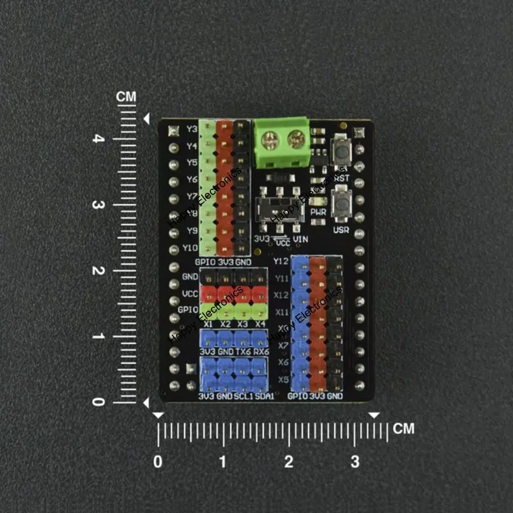 DFRobot Gravity I/O Многофункциональный расширительный щит для Pyboard совместимый с