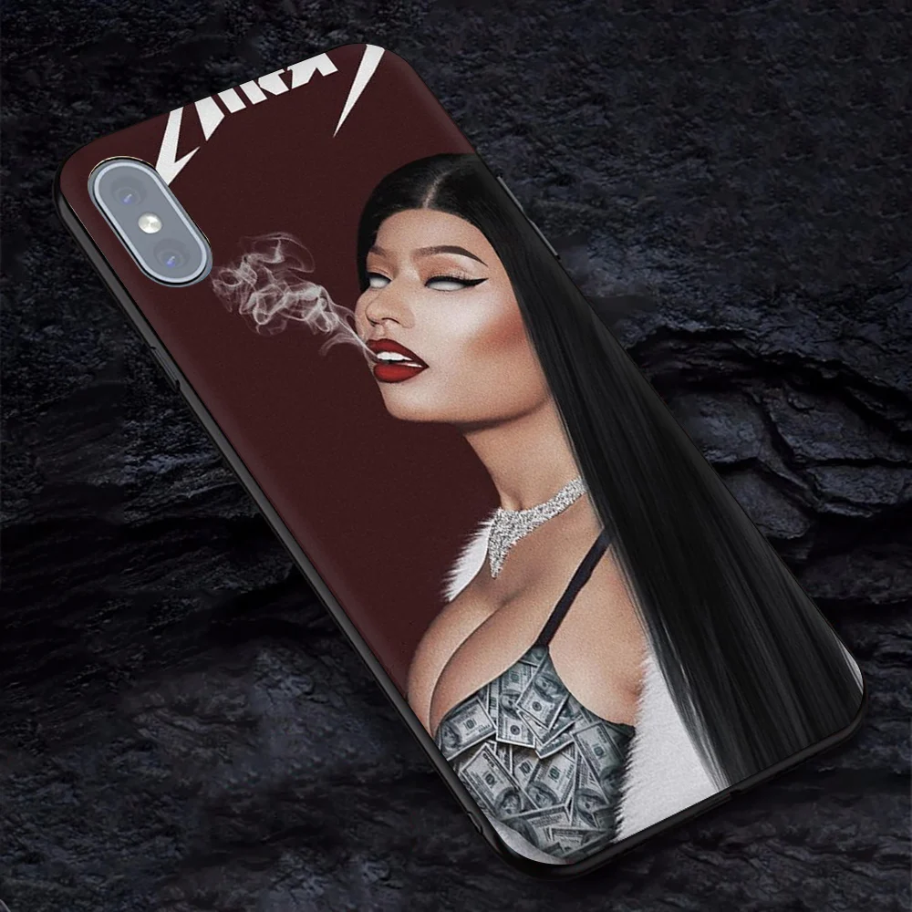 Nicki Minaj Мягкий ТПУ силиконовый чехол для телефона iphone 5 5s SE 2020 6 6s 7 8 plus X XR XS 11 12 Pro Max
