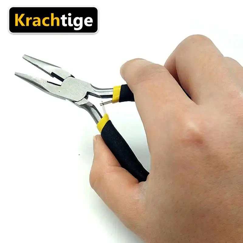 Krachtige 1 шт. 4,5 дюйма мини-плоскогубцы практичные мини-плоскогубцы щипцы, ручной инструмент электрические кусачки для кабеля/7 моделей