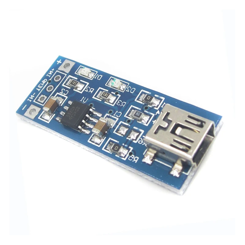 5 шт. 5В 1а Micro USB 18650 Зарядное устройство Модуль зарядка плата с автоматической