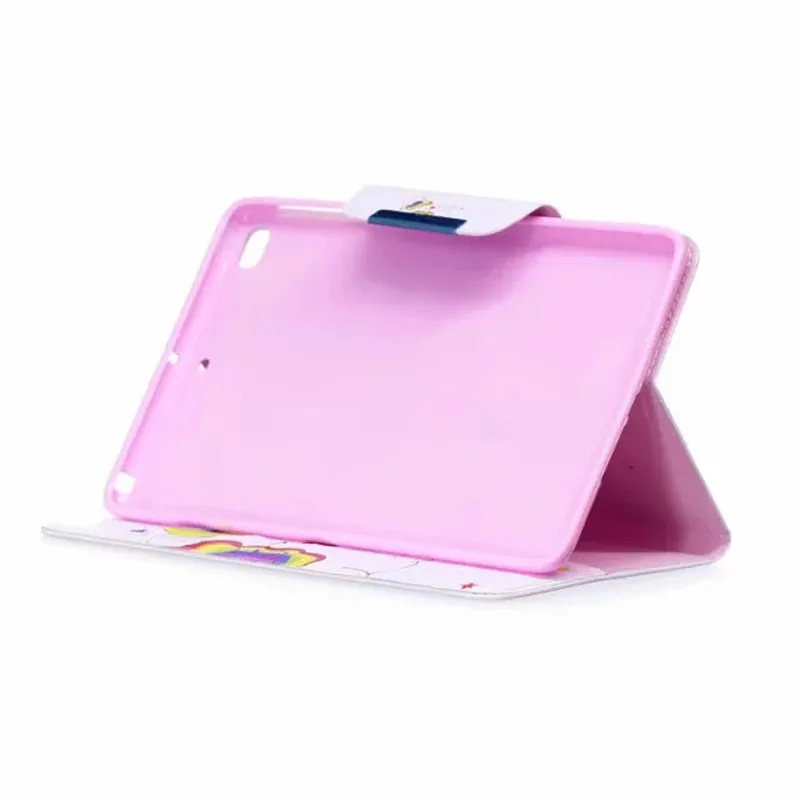 Чехол для планшета с мультяшным единорогом фламинго iPad Mini 4 чехол магнитной