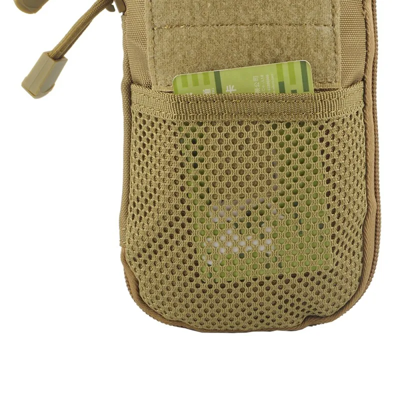 Тактический MOLLE EDC мешок аксессуар сумка для паспорта бумажник телефон карман Чехлы талии Охотничьи сумки Открытый фонарик журнал сумка