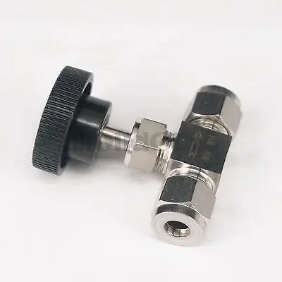 Фитинг для компрессионного клапана из нержавеющей стали 304 8 мм OD 915 PSI|needle valve|valve