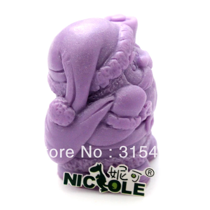 3D Рождественские Формы Nicole R0380 силиконовая искусственная глина Санта Клаус форма