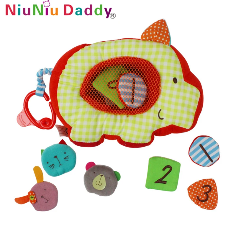 Niuniu папа 6 шт./компл. Плюшевые игрушки Свинья раннего развития родитель-ребенок