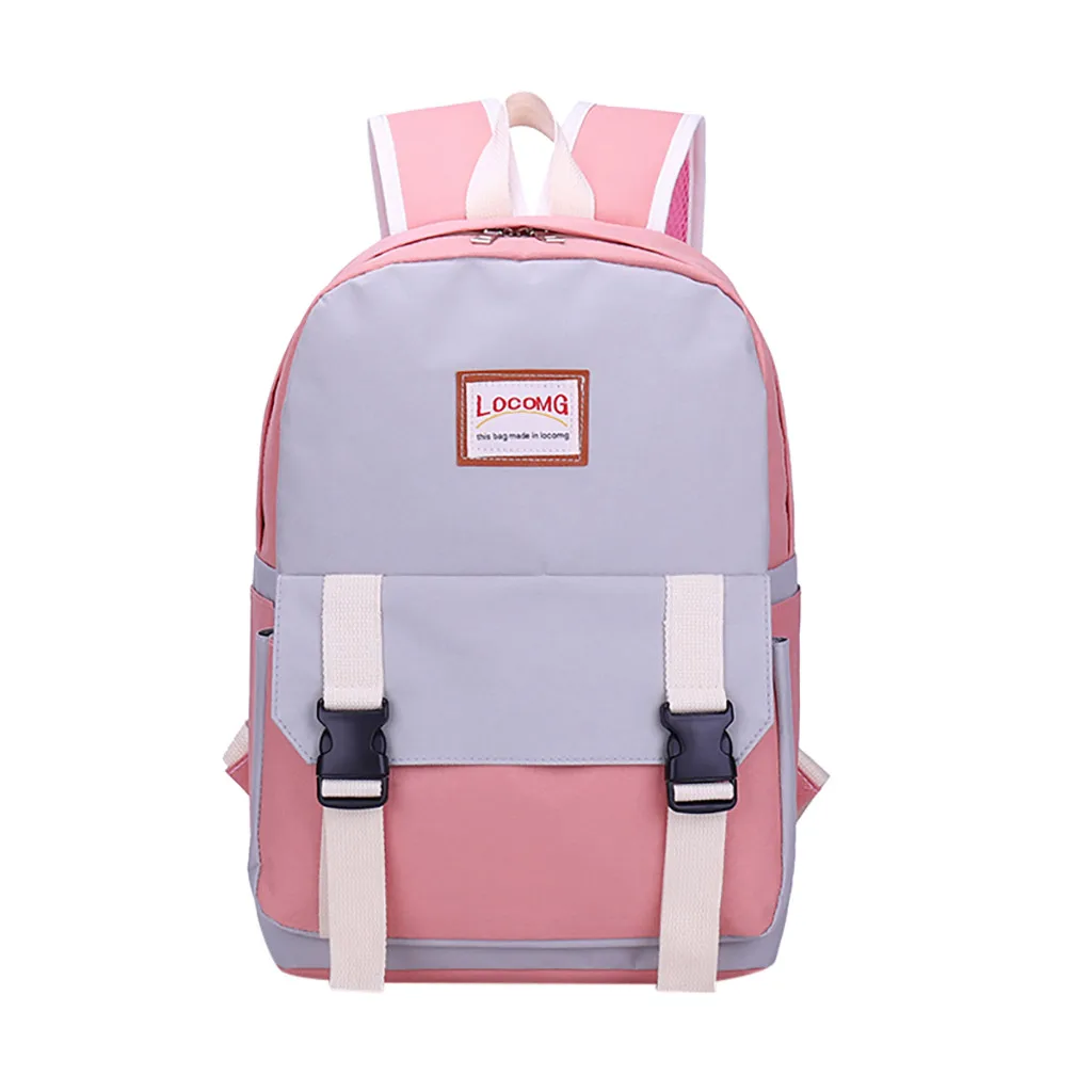Женский рюкзак mochila feminina модный контрастный повседневный для путешествий