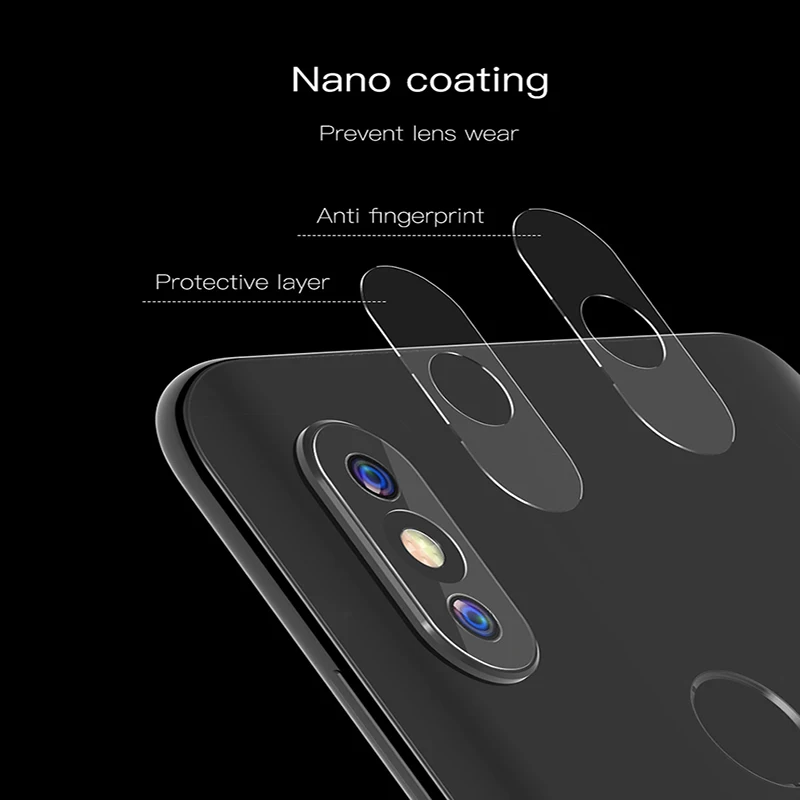 Protector Film Back Camera Lens Clear Tempered Glass for Xiaomi Pocophon F1 8 SE Lite Mix Max A1 A2 Redmi Note 5Pro 6Pro Global | Мобильные