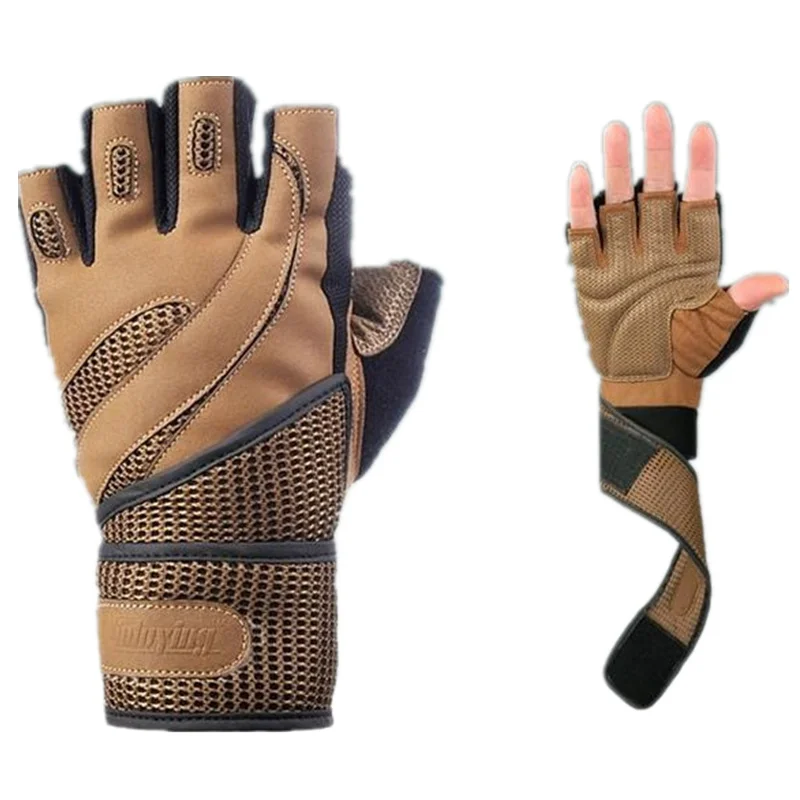 Мужские брендовые перчатки для бодибилдинга Перчатки фитнеса спортивные