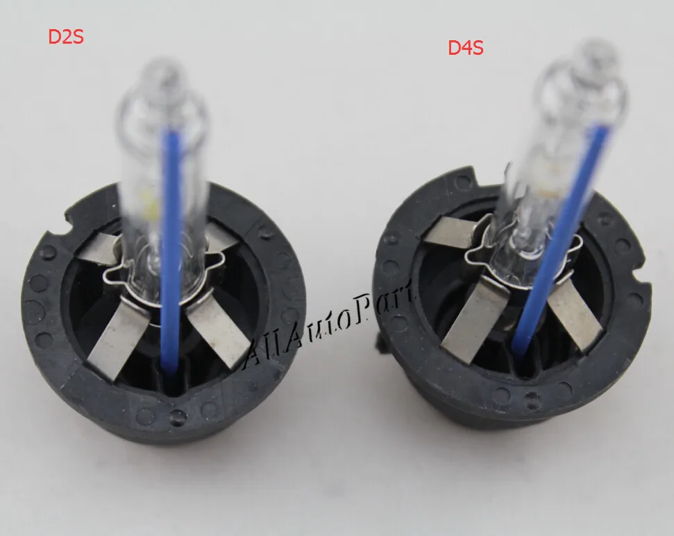 35 Вт HID ксеноновая лампа D1S D2S D3S D4S Авто фара Замена Комплект 12 В 4300K 5000K 6000K 8000K 10000K