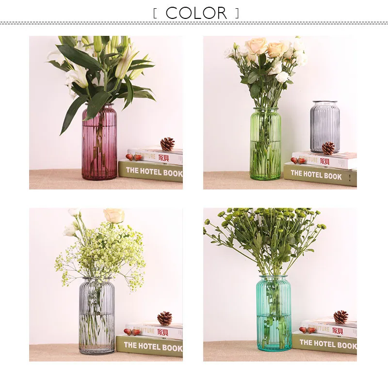 Украшения для дома: вазы стеклянная ваза домашнего декора цветок растение
