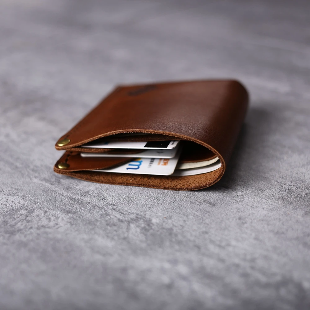 Gathersun New Color Leather Short Wallet Good Quality Slim Italian Top Grain Cowhide Unisex | Багаж и сумки