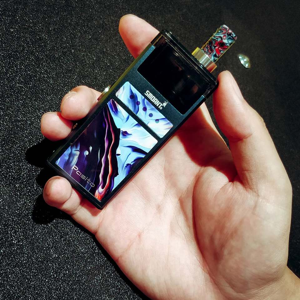 Оригинальный smoant Pasito Pod Комплект с 3 мл картридж все в одном испаритель