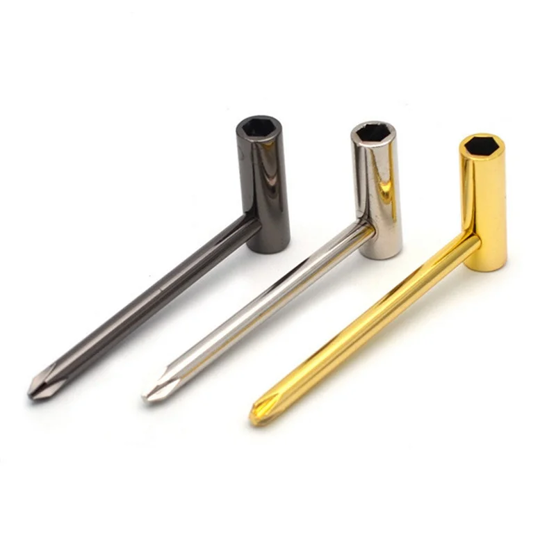 Новый Серебряный шестигранный инструмент для акустической гитары ключи