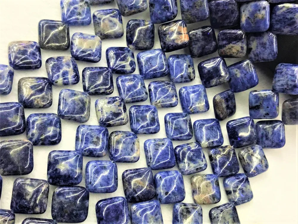 15mNatural Square Opposite Shape Mookites Aventurines Jaspers Jades stone Semi Precious Beads Strand 15(22pcs) Wholesale For DIY | Украшения