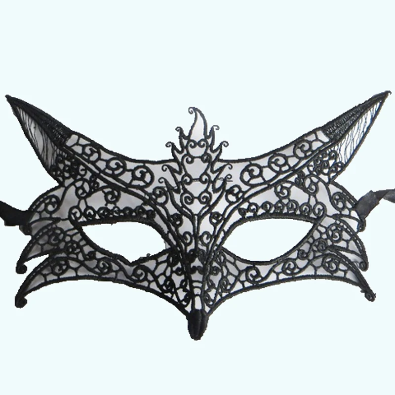 Черная кружевная маска с вырезом для глаз 1 шт.|lace mask|lady lace maskmasks for masquerade |