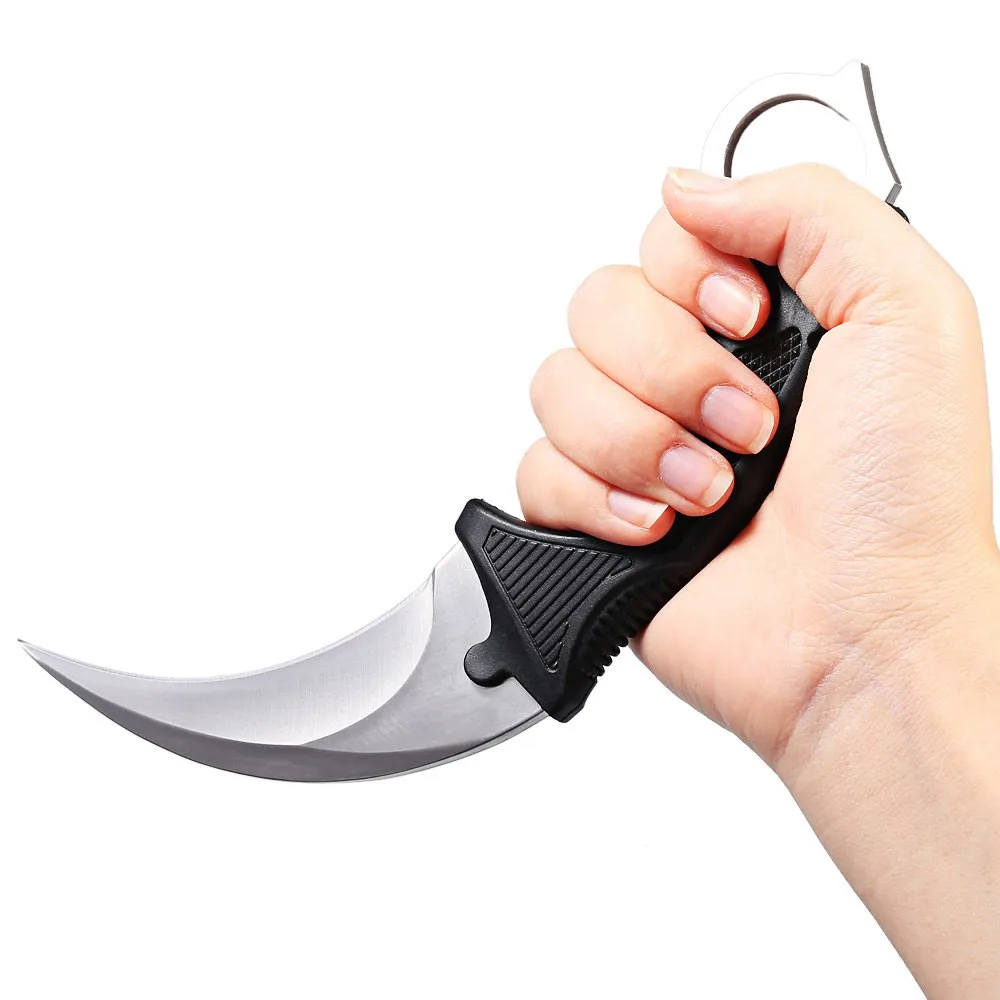 Нож CS GO Counter Strike Hawkbill тактический коготь Karambit на шею, реальный бой, поход, открытая защита, наступление, подарок.