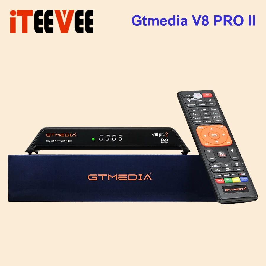 Новейший GTmedia V8 Pro 2 DVB-T2 цифровой приемник поддерживает H.265/HEVC DVB-T/кабель Dvb T2 DVB S/S2/SX встроенный WiFi 1080P рецептор
