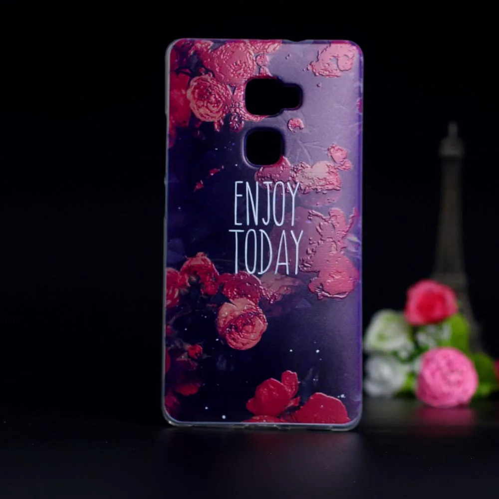 Роскошный чехол для телефона huawei mate S 3D стерео рельефный рисунок задняя крышка