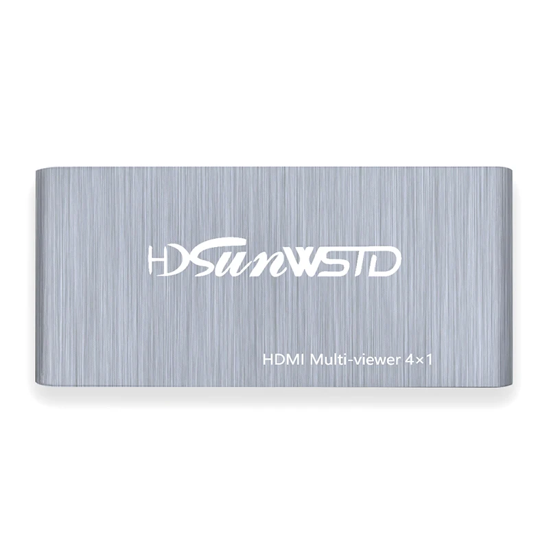 Разветвитель HDMI 4x1 четырехъядерный мультипросмотр с бесшовным
