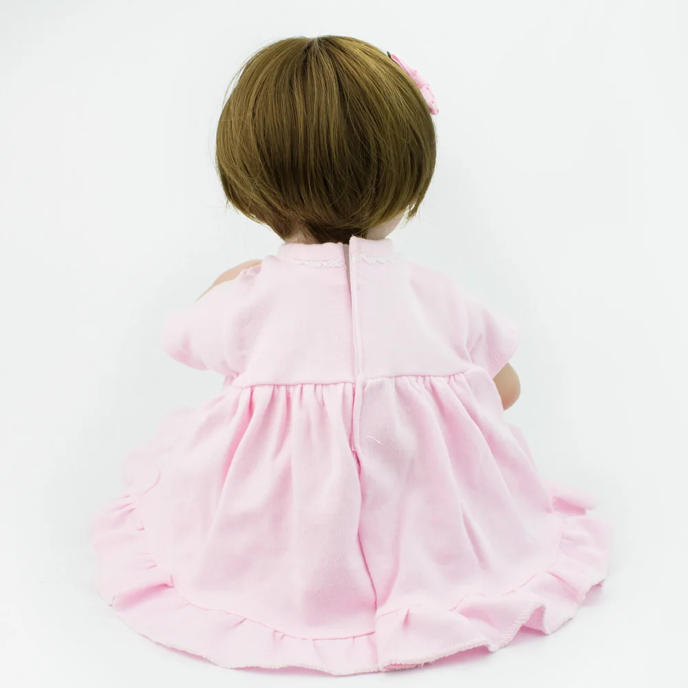 NPKDOLL 40 см силиконовые куклы для новорожденных игрушки девочек цена плюшевая