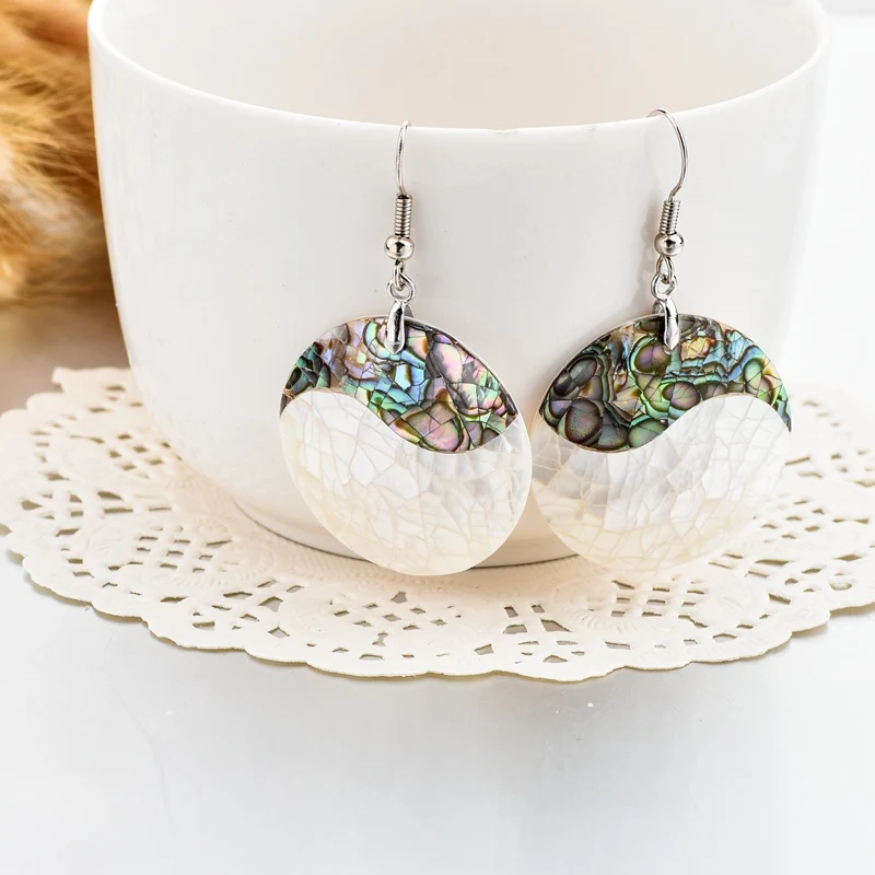 Женские серьги капельки в ретро стиле круглые ручной работы сер170045|earrings for|earrings for
