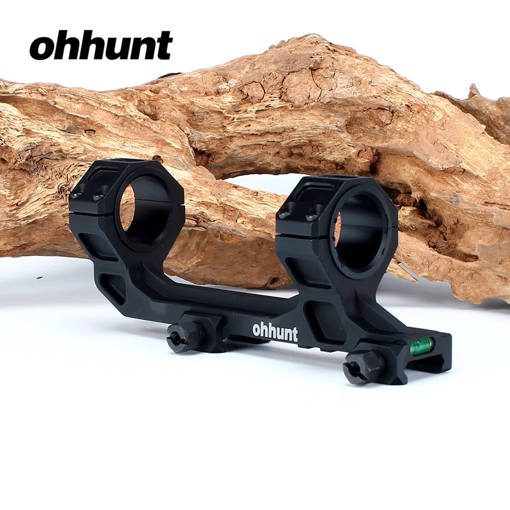 Ohhunt 1 дюйм 30 мм Picatinny Weaver оптические крепления рельса с пузырьковым уровнем AR15 M4 M16