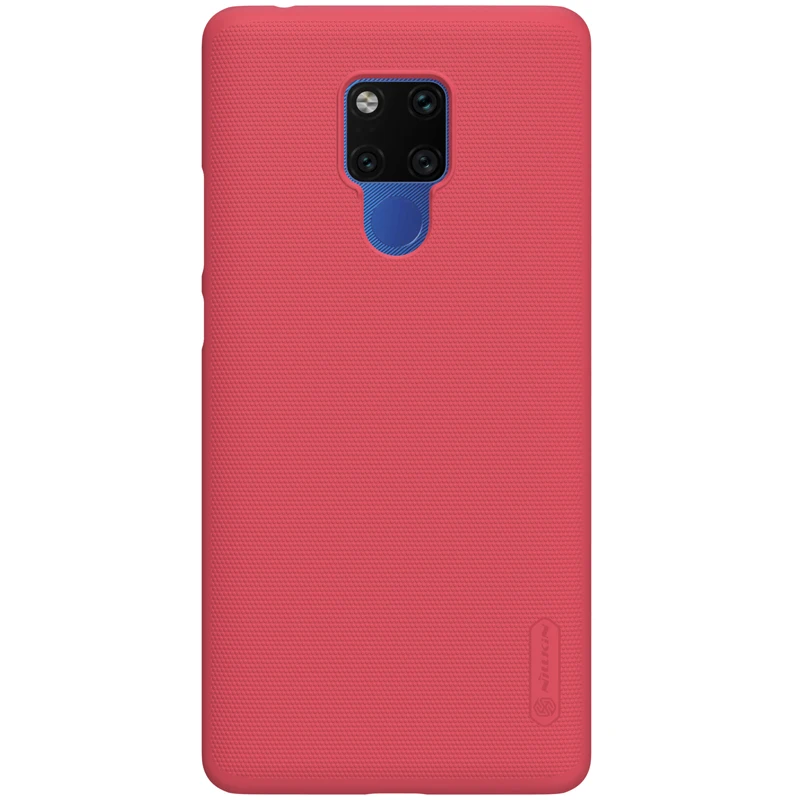 Красный Чехол для huawei mate 20 X, чехол для mate 20X, чехол Nillkin с матовым покрытием, Жесткий Чехол для huawei mate 20 X - Цвет: Красный
