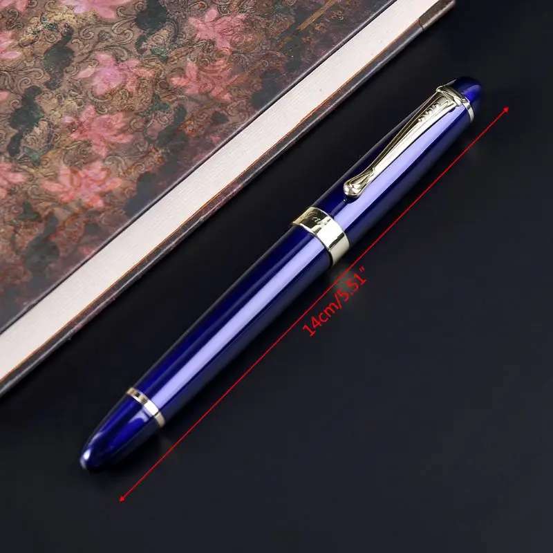 

Jinhao X450 Luxury Men's Fountain Pen Business Student 0.5mm Extra Fine Nib Transparent Calligraphy Office Supply Writing Tools