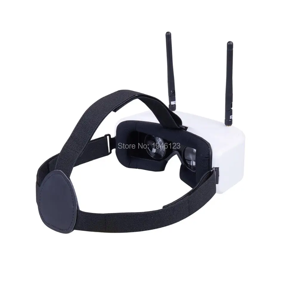 Видеоочки FPV SJ RG01 960*240 5 8 ГГц 48CH 4 3 дюймовый экран двойной приемник tf карта запись