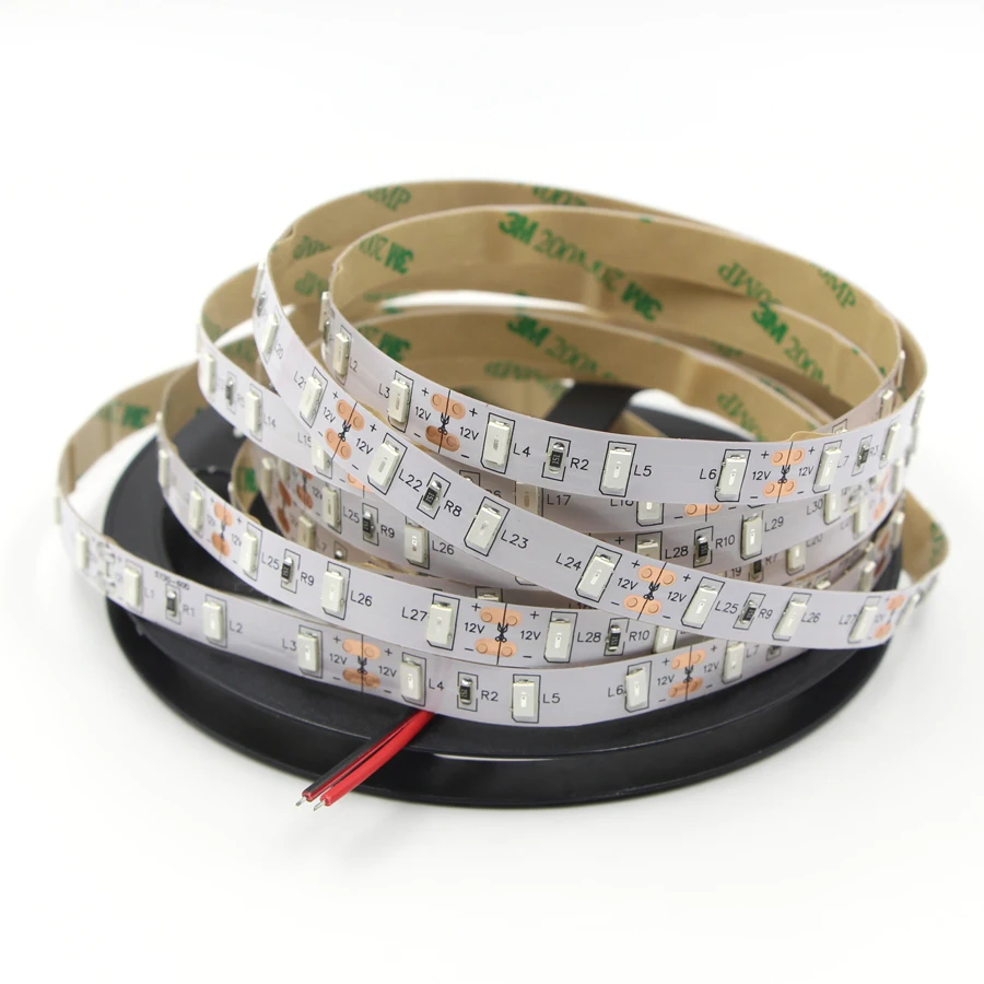 5 м 10 SMD 5630 5730 Светодиодная лента 60 светодиодов/м гибкая ленточная лампа