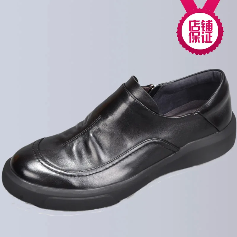 High Quality Genuine Leather Shoes Men cowhide fashion Business Dress loafer shoes mens luxury men designer | Обувь