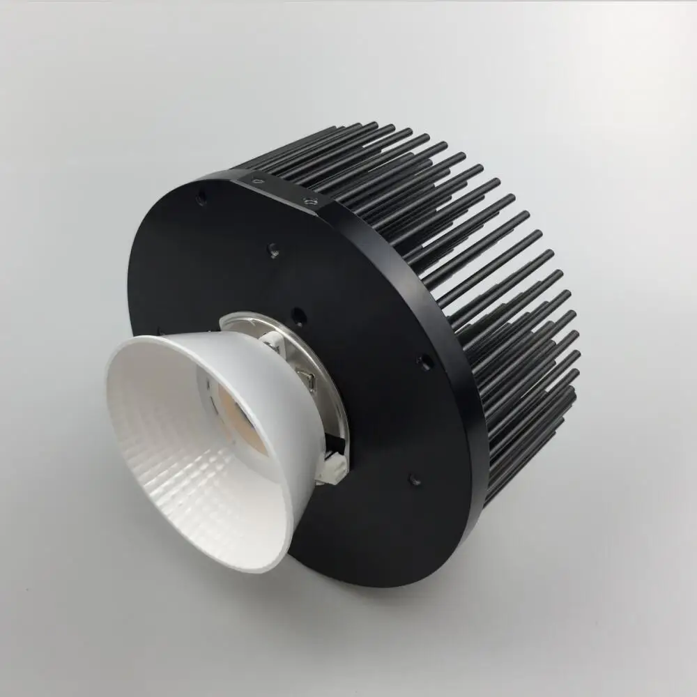 Новое поступление Cree cxb3590 diy комплект с предварительно просверленным штыревым радиатором Идеальный держатель 50-2303CR адаптер 50-2300AN отражатель
