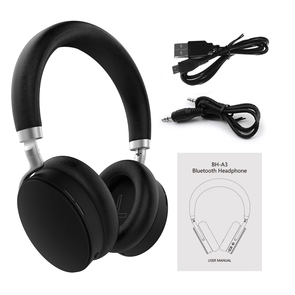 BH A3 Bluetooth наушники с активным шумоподавлением Беспроводная стерео звуковая