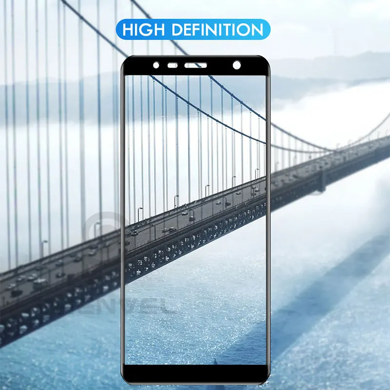 5D Защитное стекло для samsung Galaxy J4 J6 Plus полное покрытие Защита экрана для samsung J8 J6 A6 Plus Закаленное стекло пленка