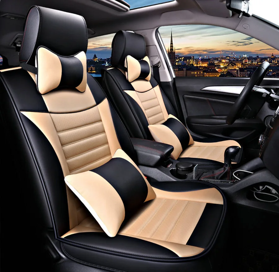 Спереди и сзади) Специальные кожаные чехлы на сиденья для chevrolet cruze captiva lacetti 2013 2012 2011 2010 протектор