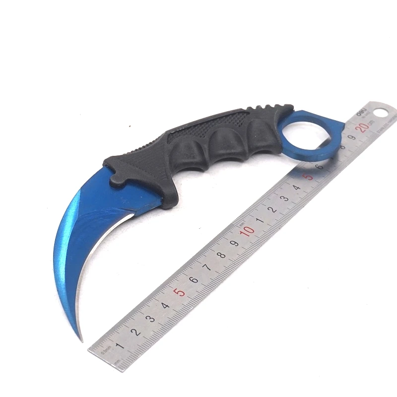 Ножи с фиксированным лезвием коготь для Counter-Strike Karambit нож из нержавеющей стали