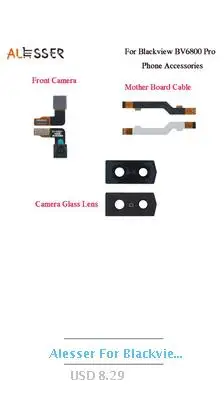 Alesser для Blackview BV6800 Pro Высококачественная пленка из закаленного стекла Защитная стальная пленка с защитой от царапин 5,7 ''для Blackview BV6800 Pro